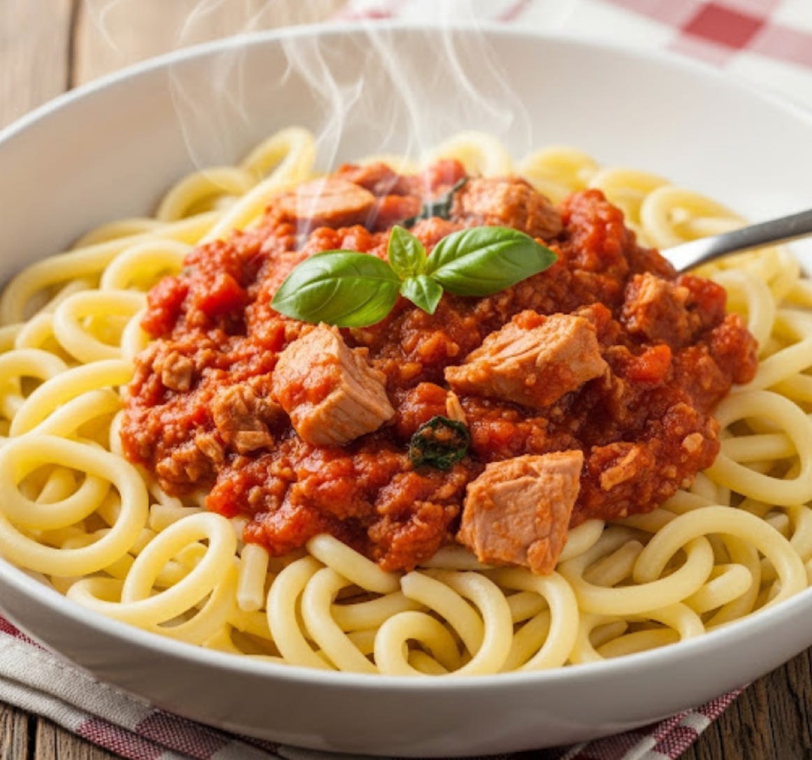 Rezept Thunfischbolognese