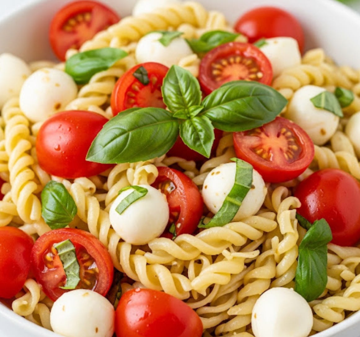 Rezept leichter Nudelsalat