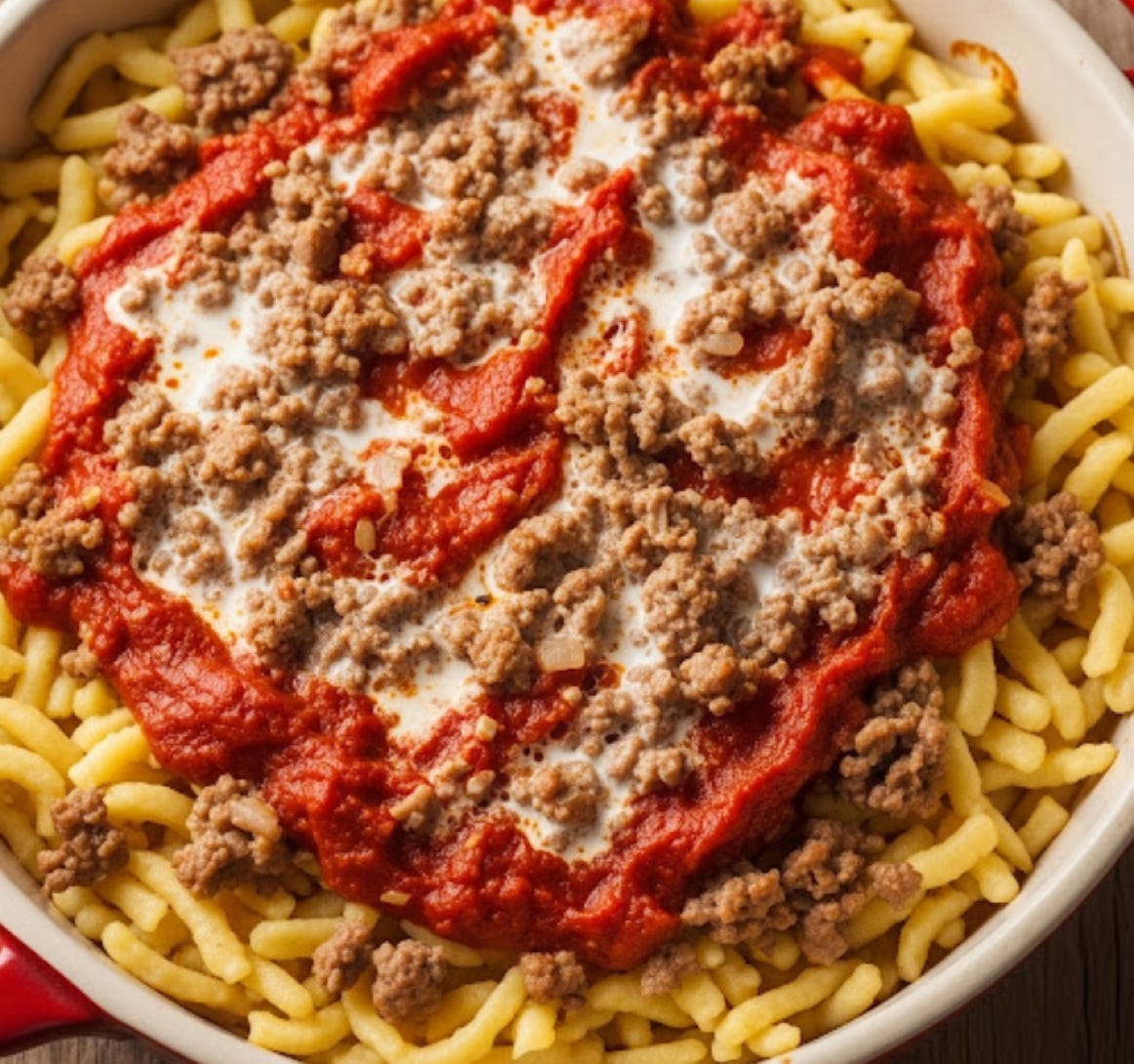 Rezept Spätzleauflauf