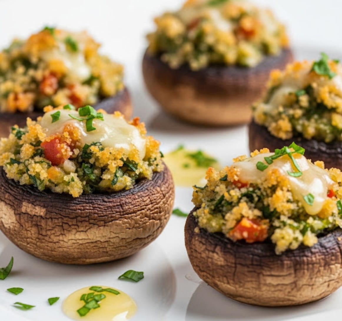 Rezept gefüllte champignons