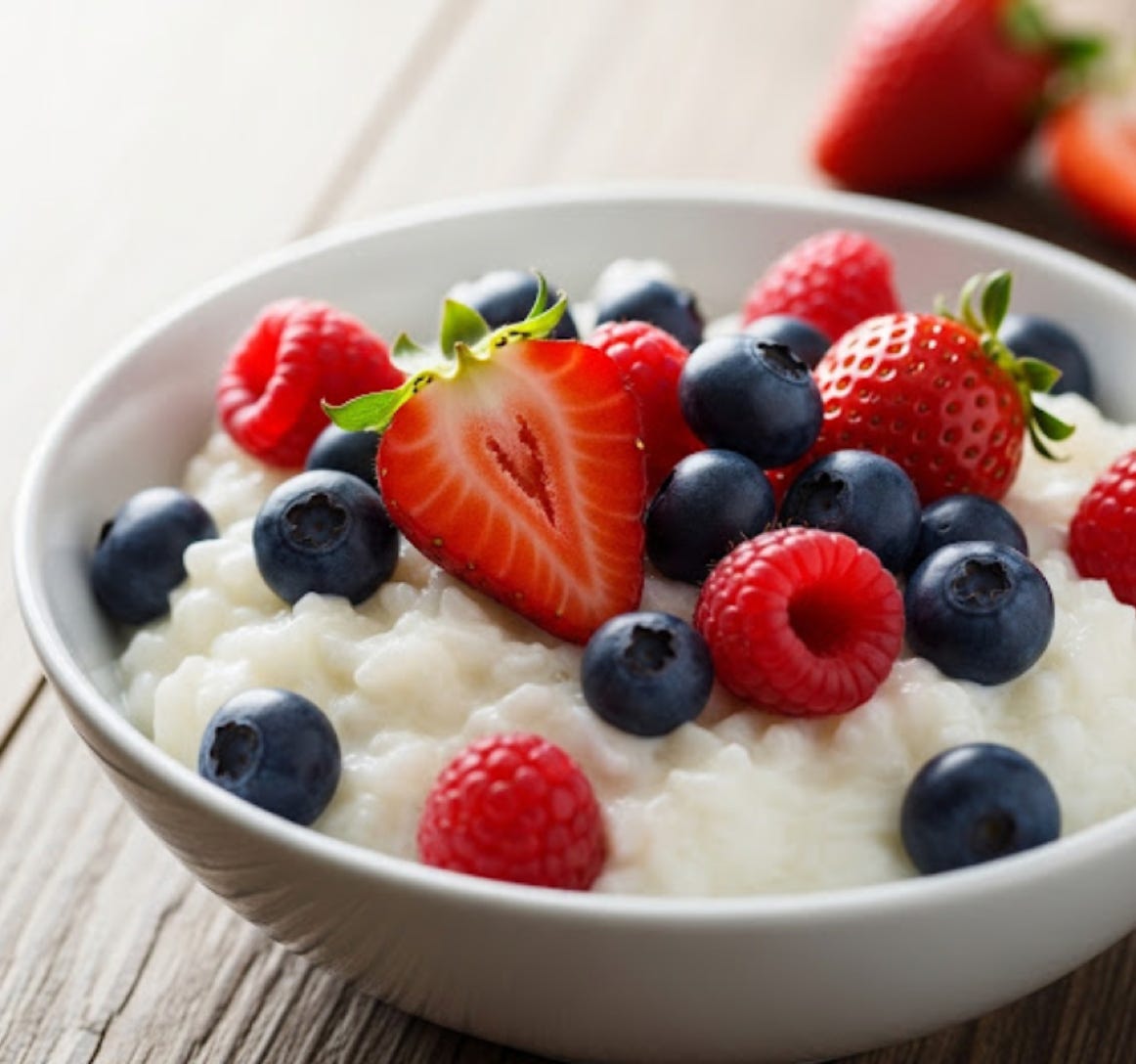 Zuckerfreier Milchreis