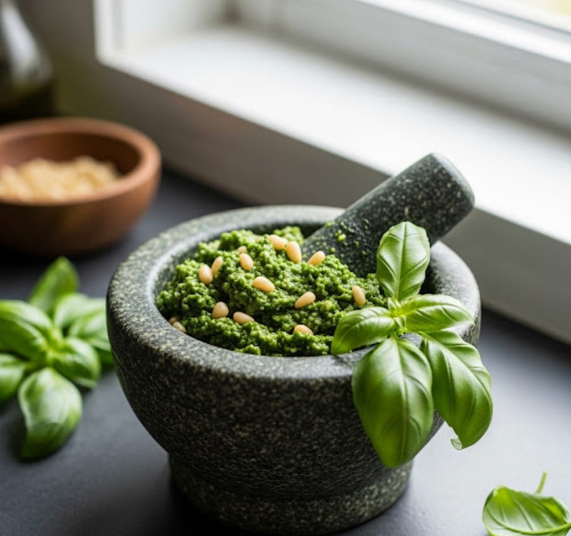 Rezept Basilikumpesto