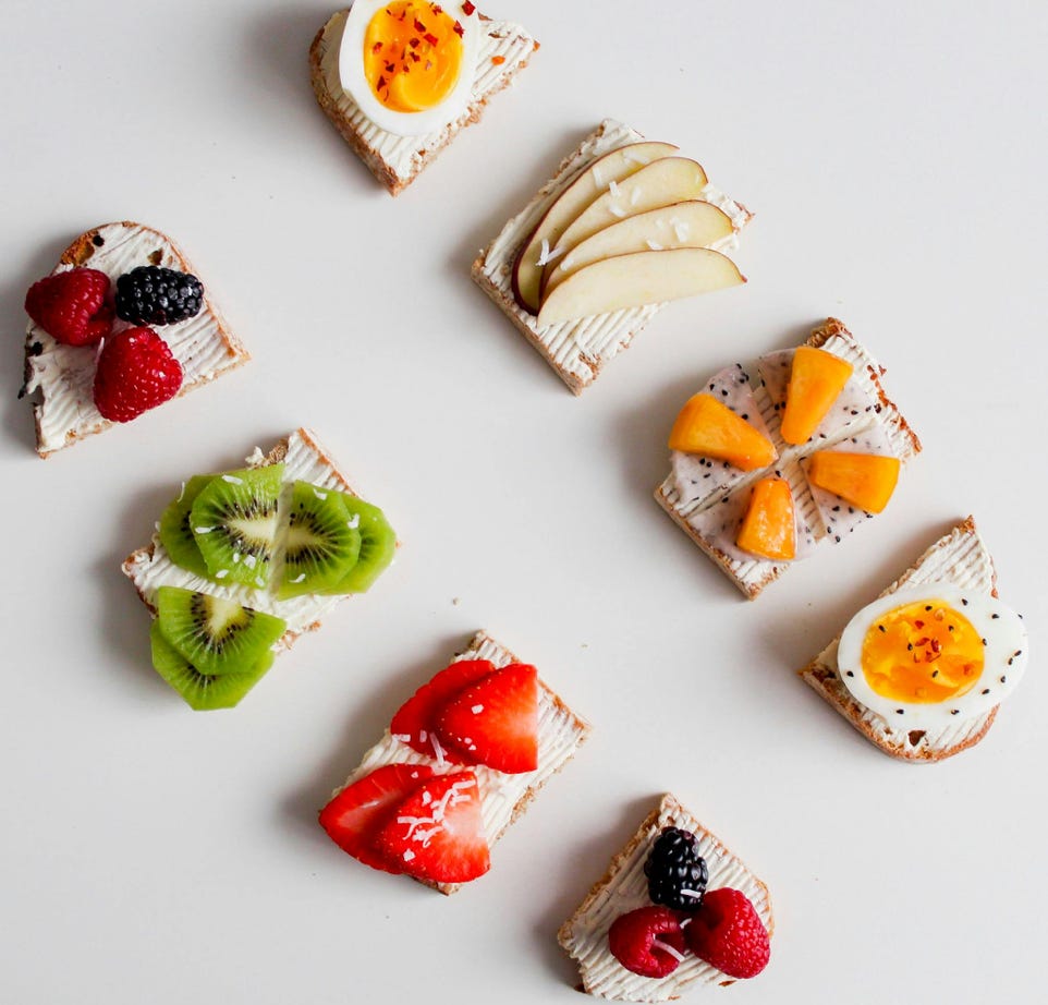 Verschiedene Lebensmittel