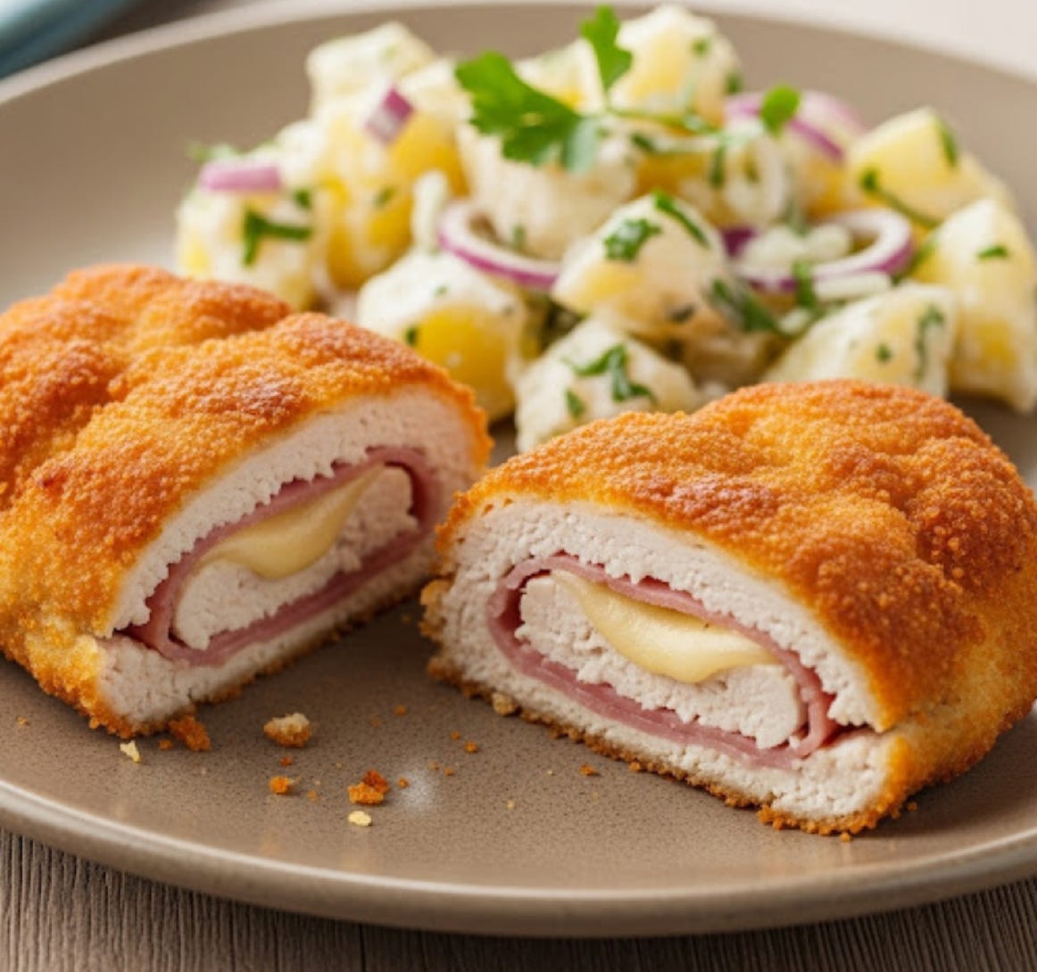 Rezept Hähnchen cordon bleu